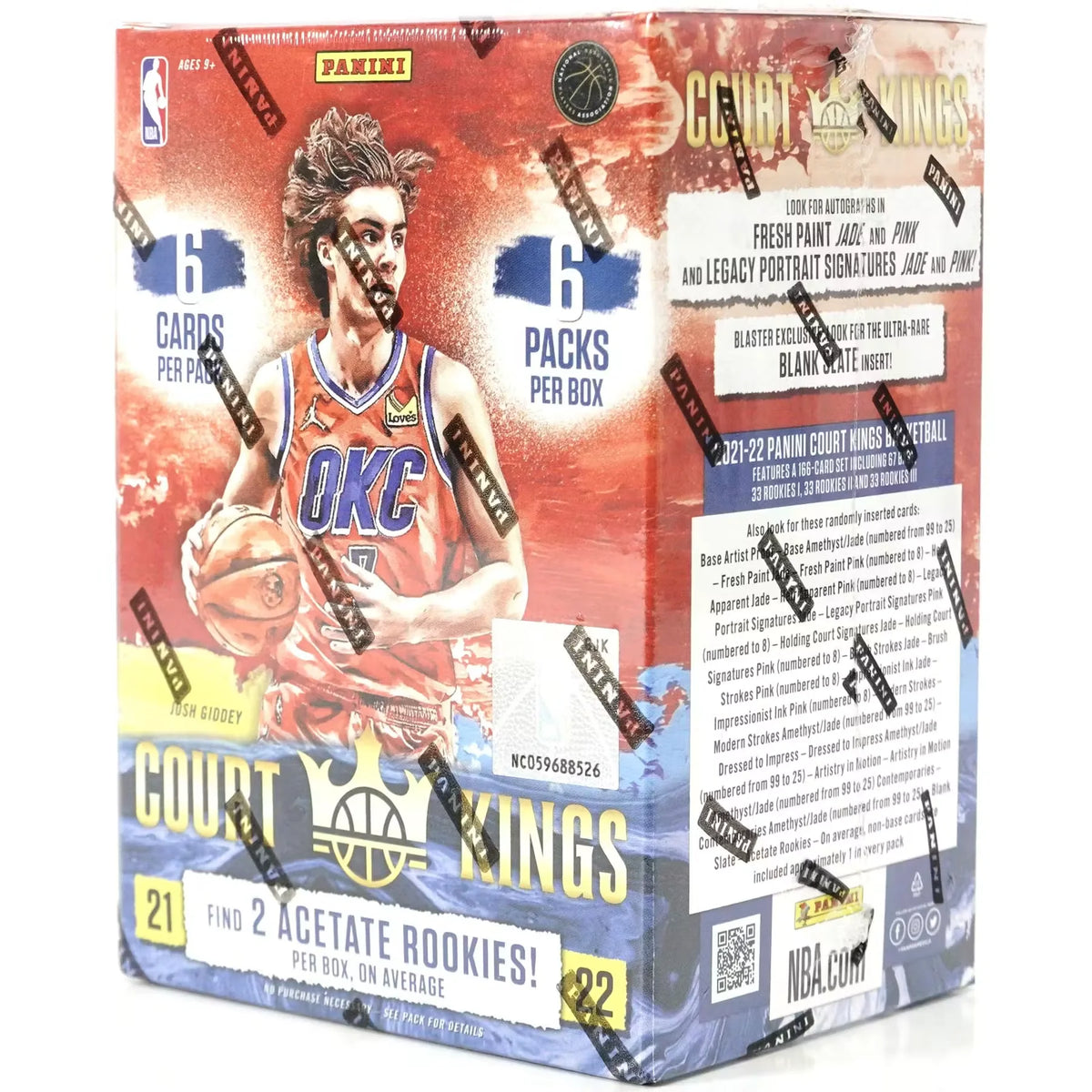 2021-22 Panini Court Kings Basketball International Blaster Box | P6697439