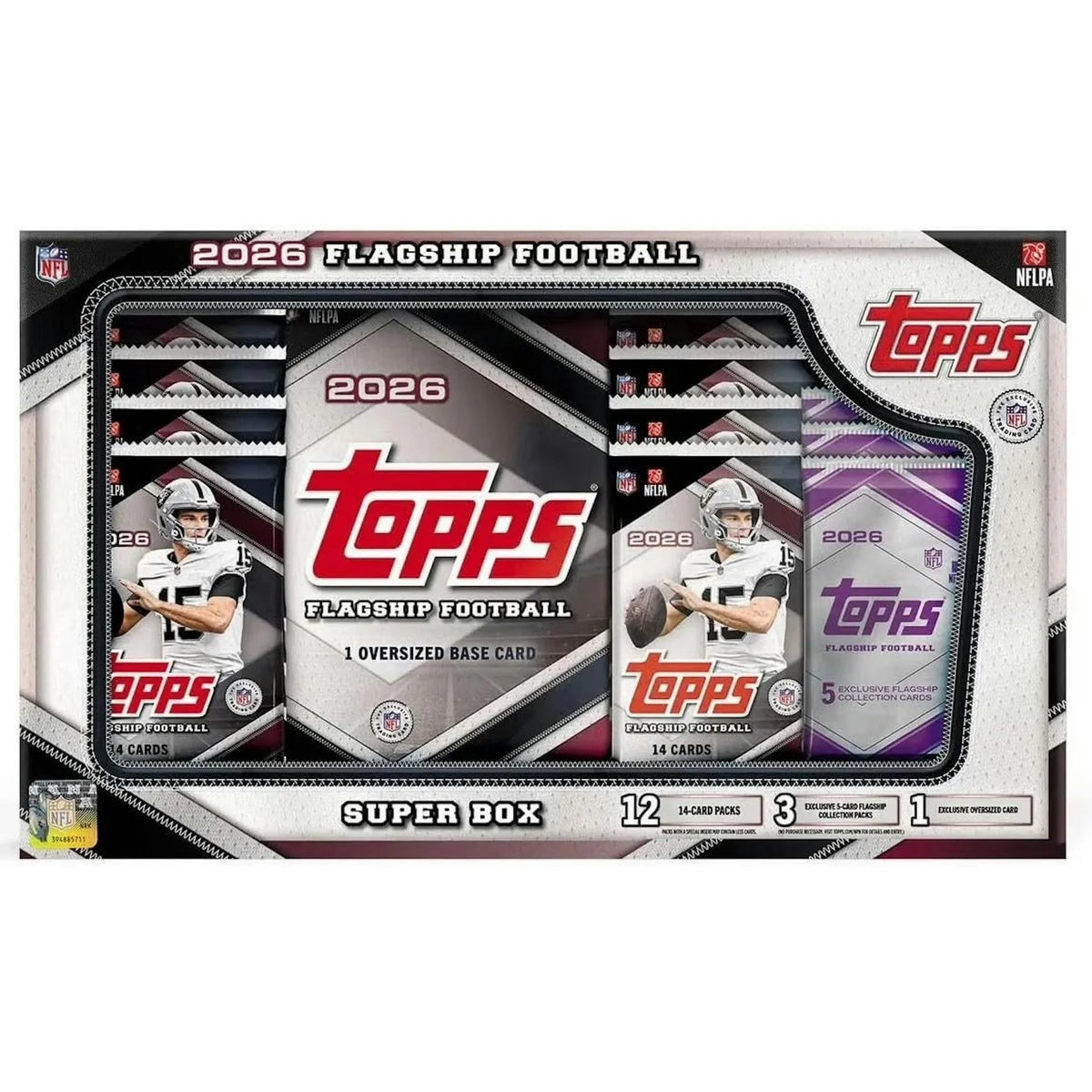 2026 Topps Football Super Box | Flagship Collection (Ships Sealed Only) | P6697490