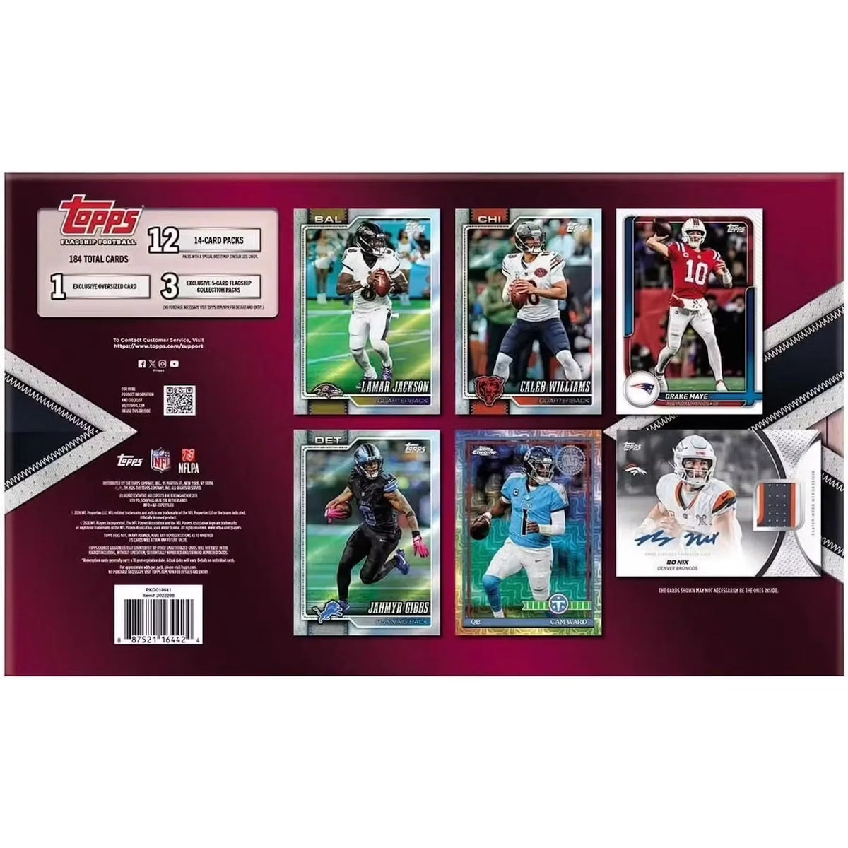 2026 Topps Football Super Box | Flagship Collection (Ships Sealed Only) | P6697490