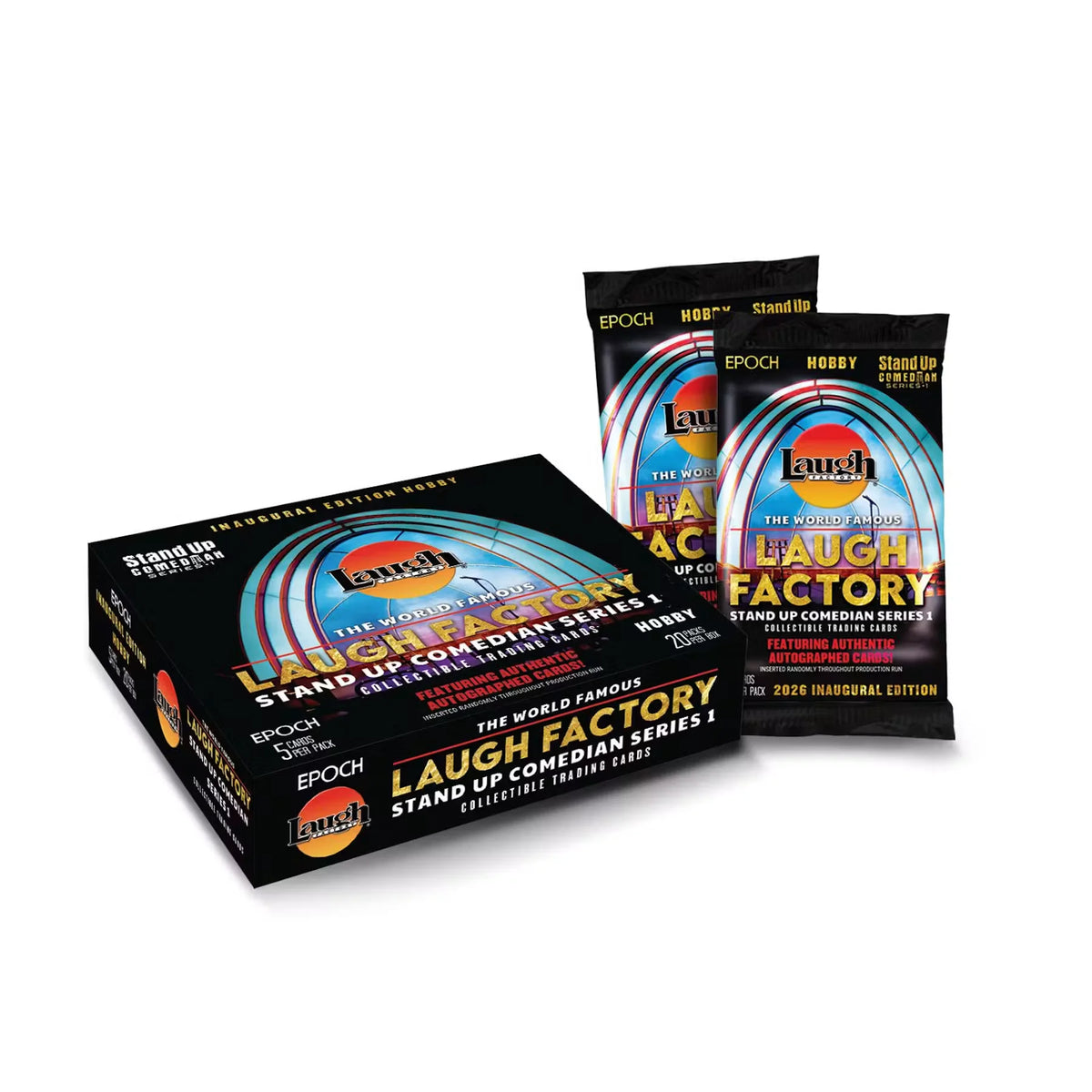 2026 Epoch Laugh Factory Stand Up Comedian Series 1 Hobby Box | P6700521