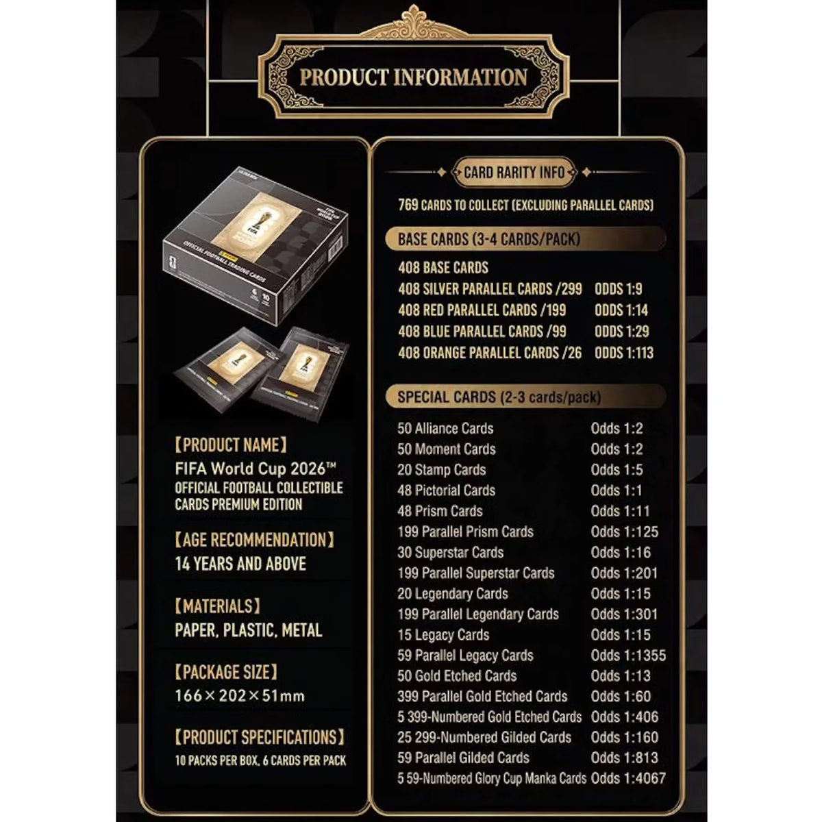 2026 Panini x Kayou FIFA World Cup Soccer Premium Hobby Box (Ships Sealed Only) | P6700577