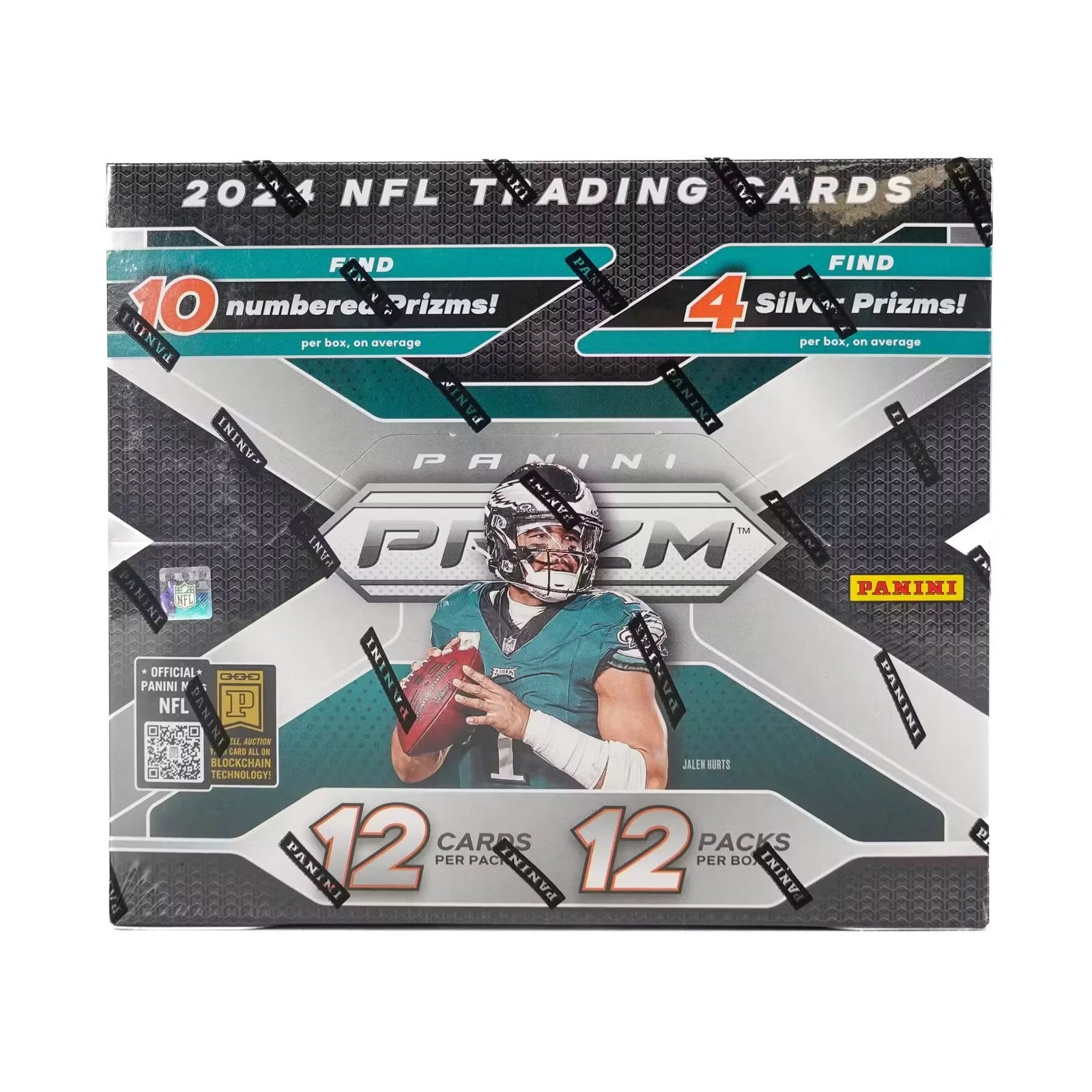 2024 Panini Prizm Football Hobby Box | 12 Packs (Ships Sealed Only)
