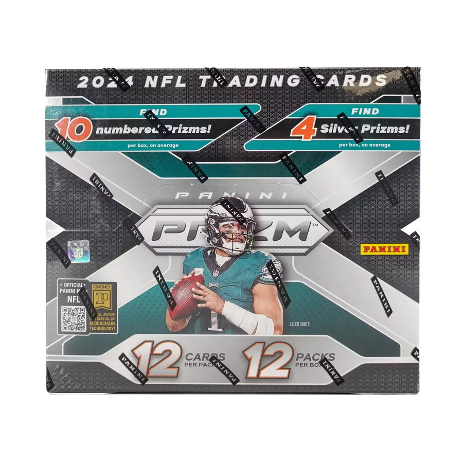 2024 Panini Prizm Football Hobby Box | 12 Packs (Ships Sealed Only)