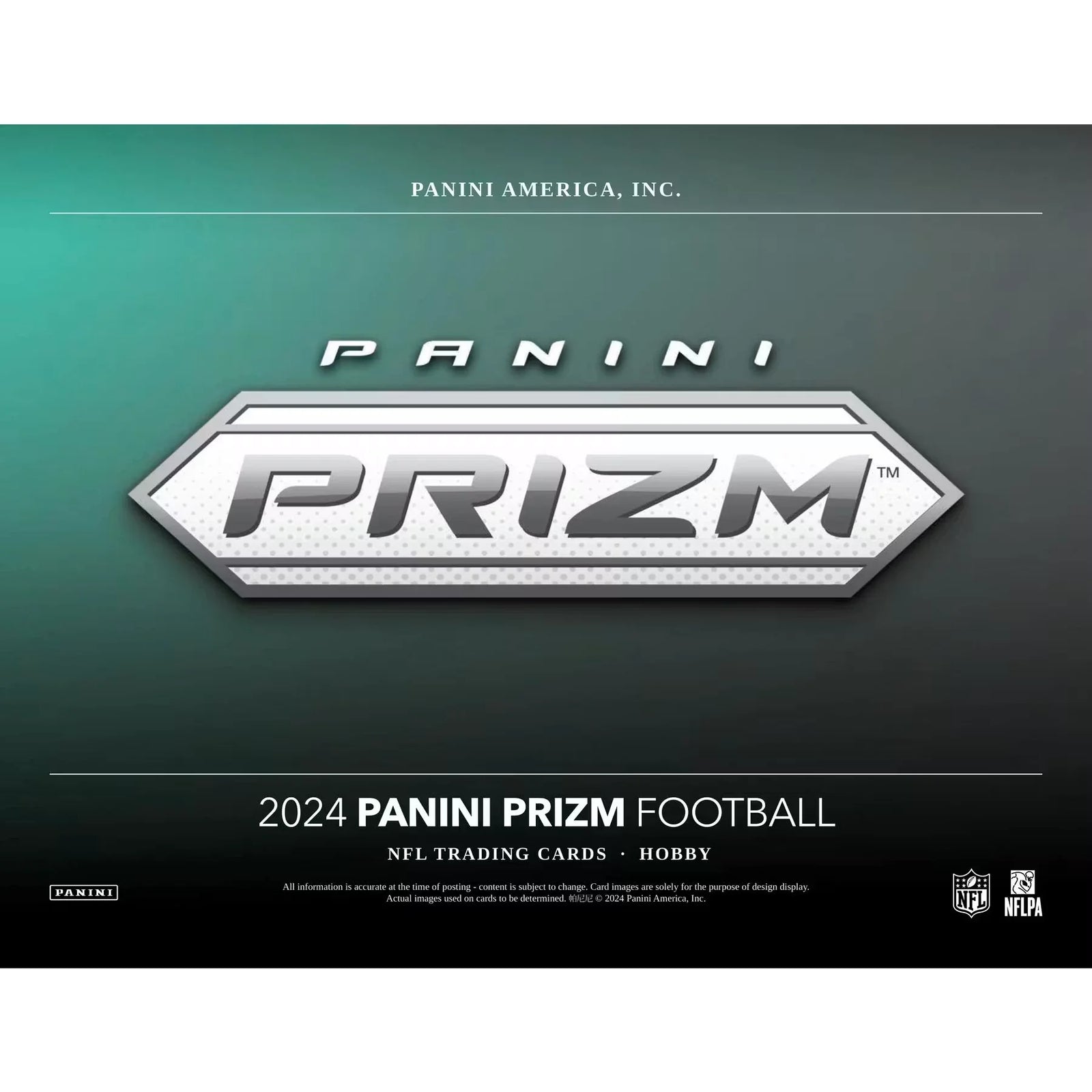 2024 Panini Prizm Football Hobby Box | 12 Packs (Ships Sealed Only)