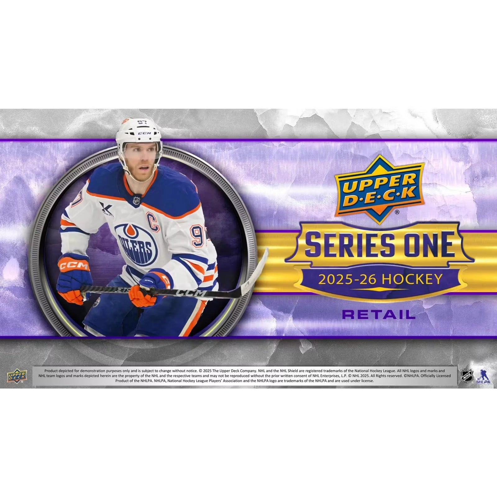 2025-26 Upper Deck Series 1 Hockey Tin | Young Guns Rookies (Ships Sealed Only)