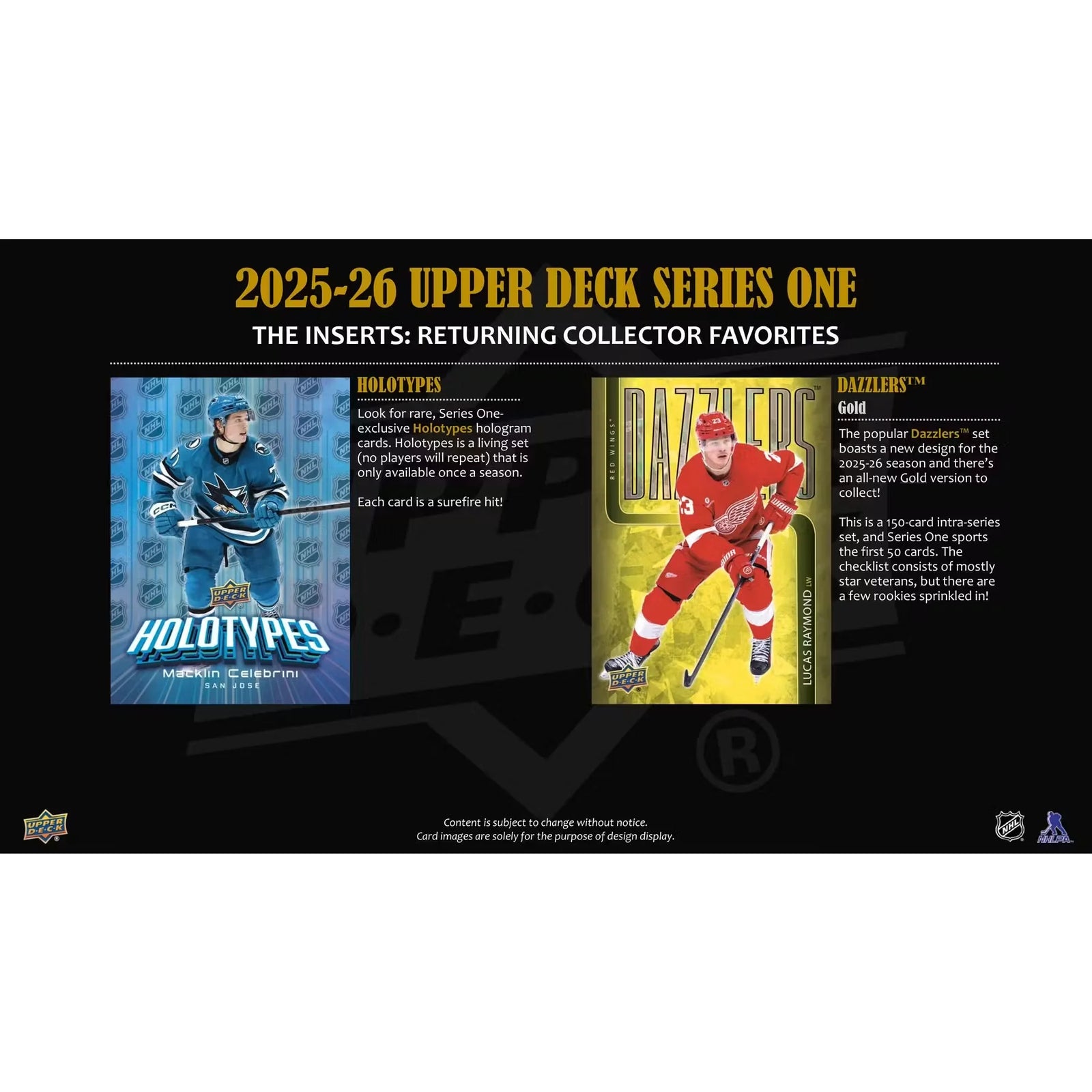 2025-26 Upper Deck Series 1 Hockey Tin | Young Guns Rookies (Ships Sealed Only)