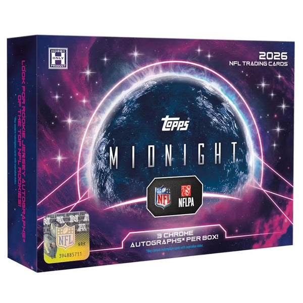 2026 Topps Midnight Football Hobby Box | Presell (Ships Sealed Only) | P7532948