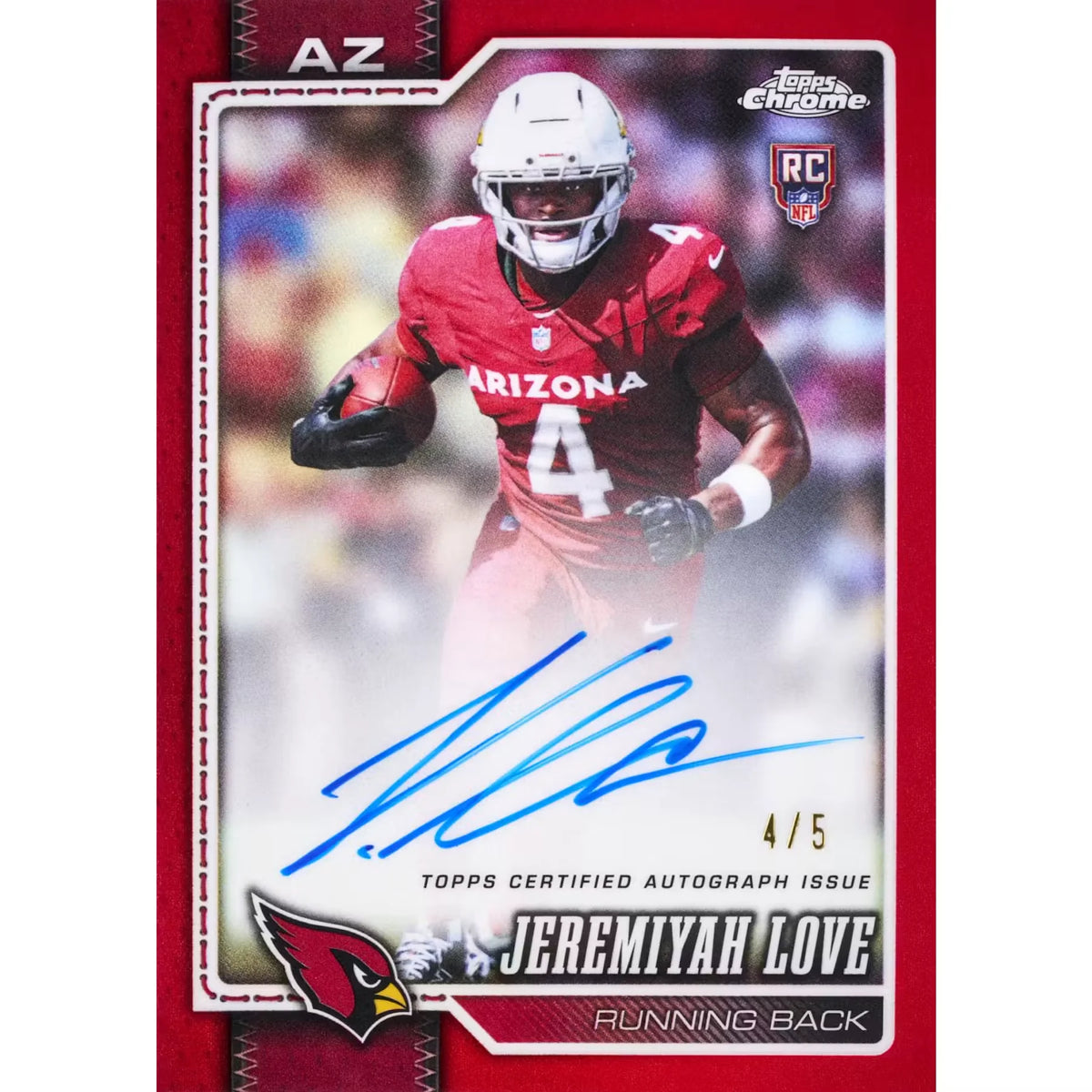 2026 Topps Chrome Football Hobby Box | 1 Autograph Per Box (Ships Sealed Only) | P7812502