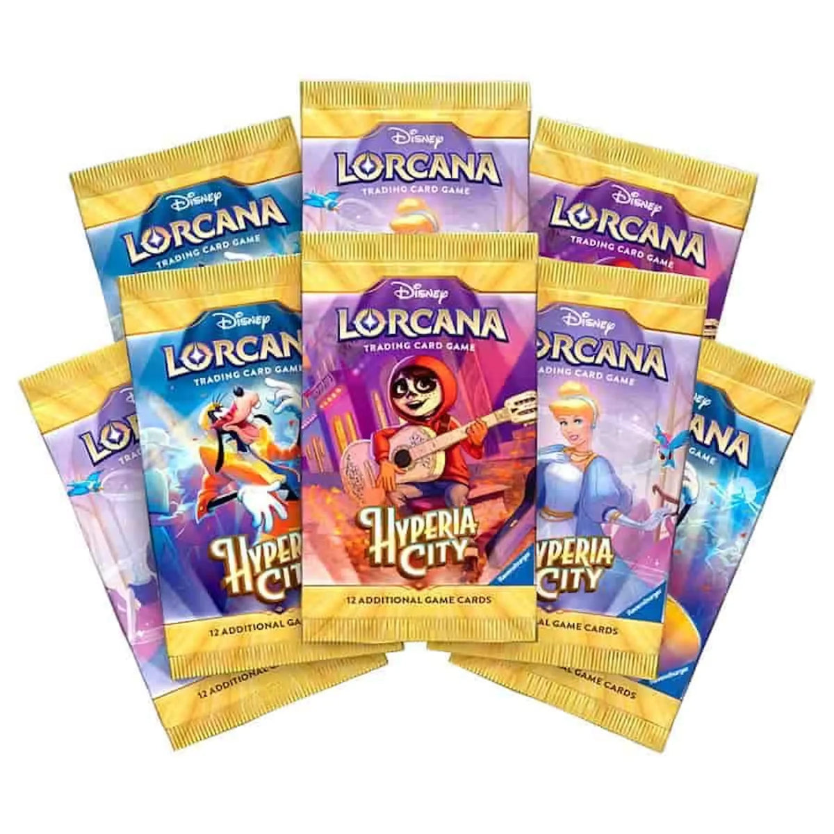 Disney Lorcana Hyperia City Booster Box | 24 Packs (Ships Sealed Only) | P7814683