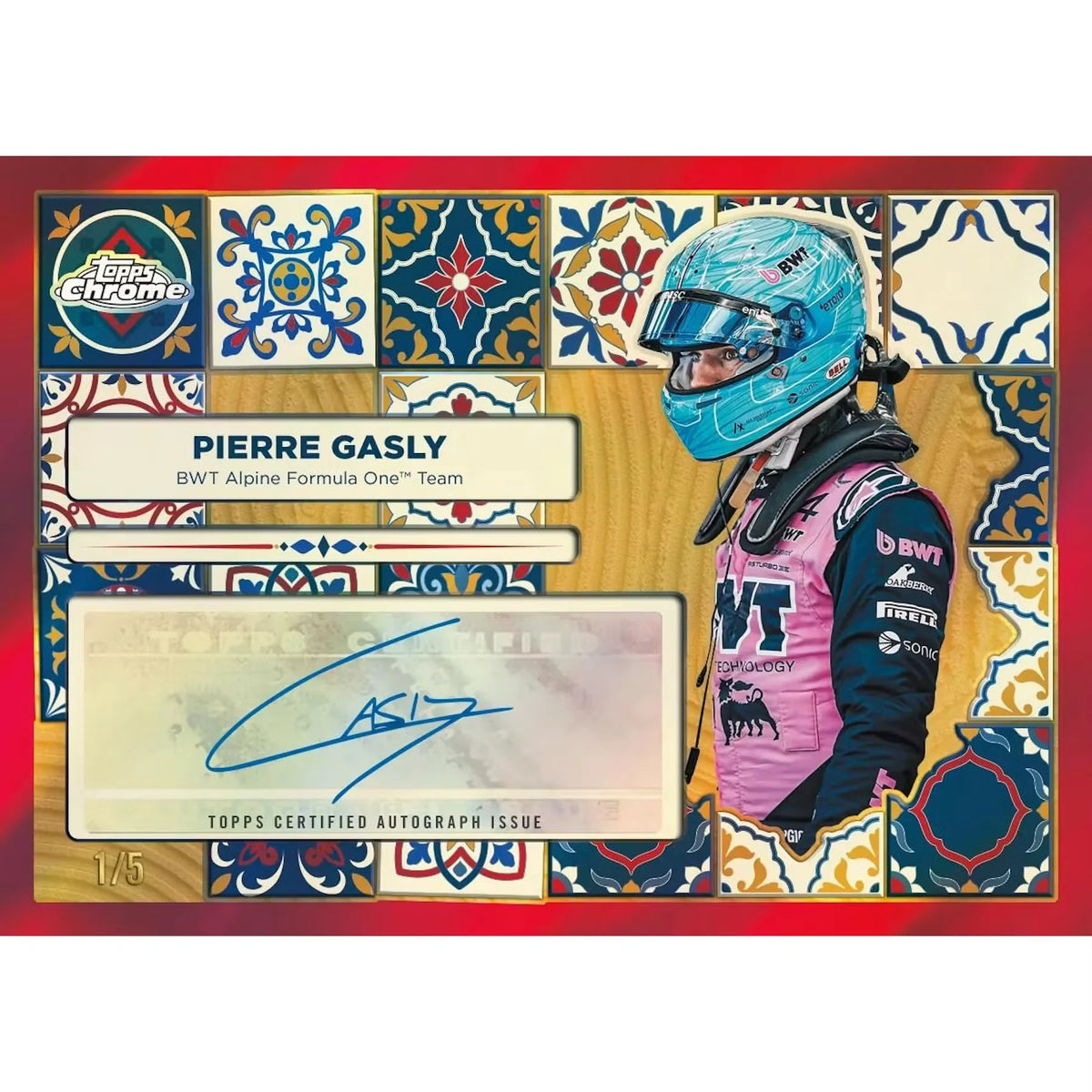 2026 Topps Chrome F1 Formula 1 First Day Issue Hobby Box | Slightly Damaged | P8255598