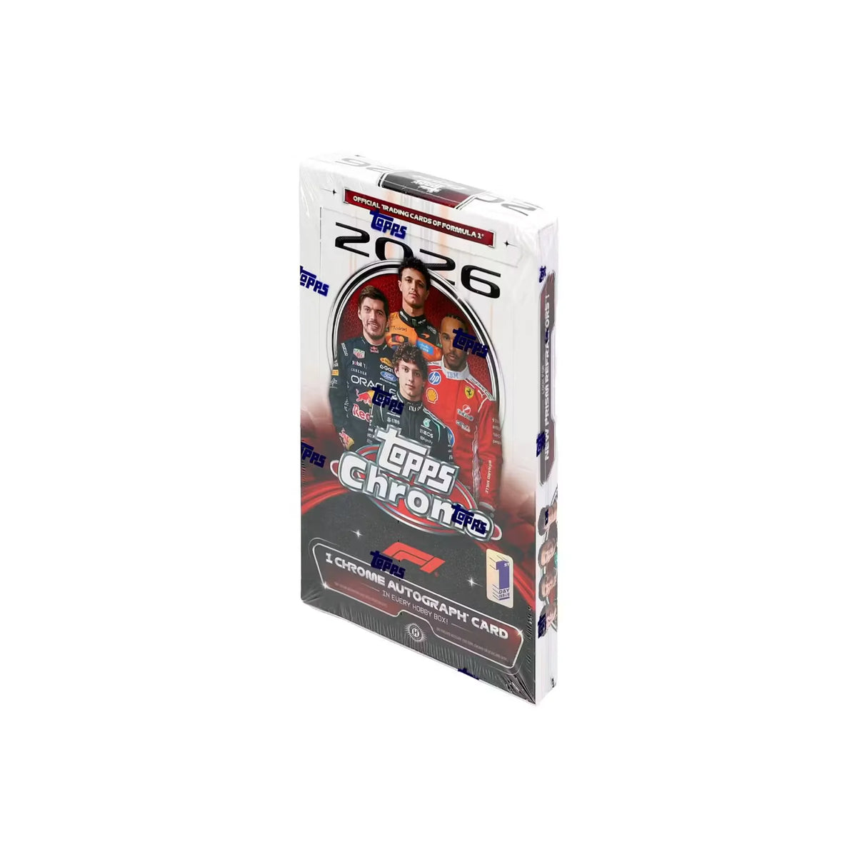 2026 Topps Chrome F1 Formula 1 First Day Issue Hobby Box | Slightly Damaged | P8255598