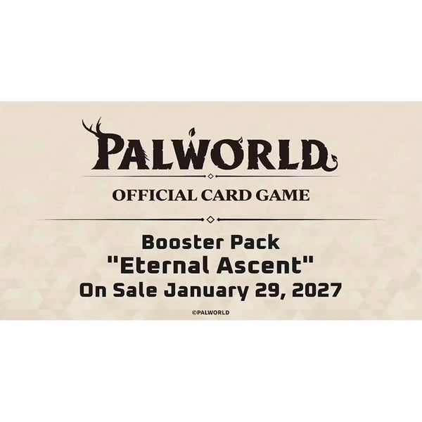 Palworld Eternal Ascent Booster Box | Third Set Presell | P8257149