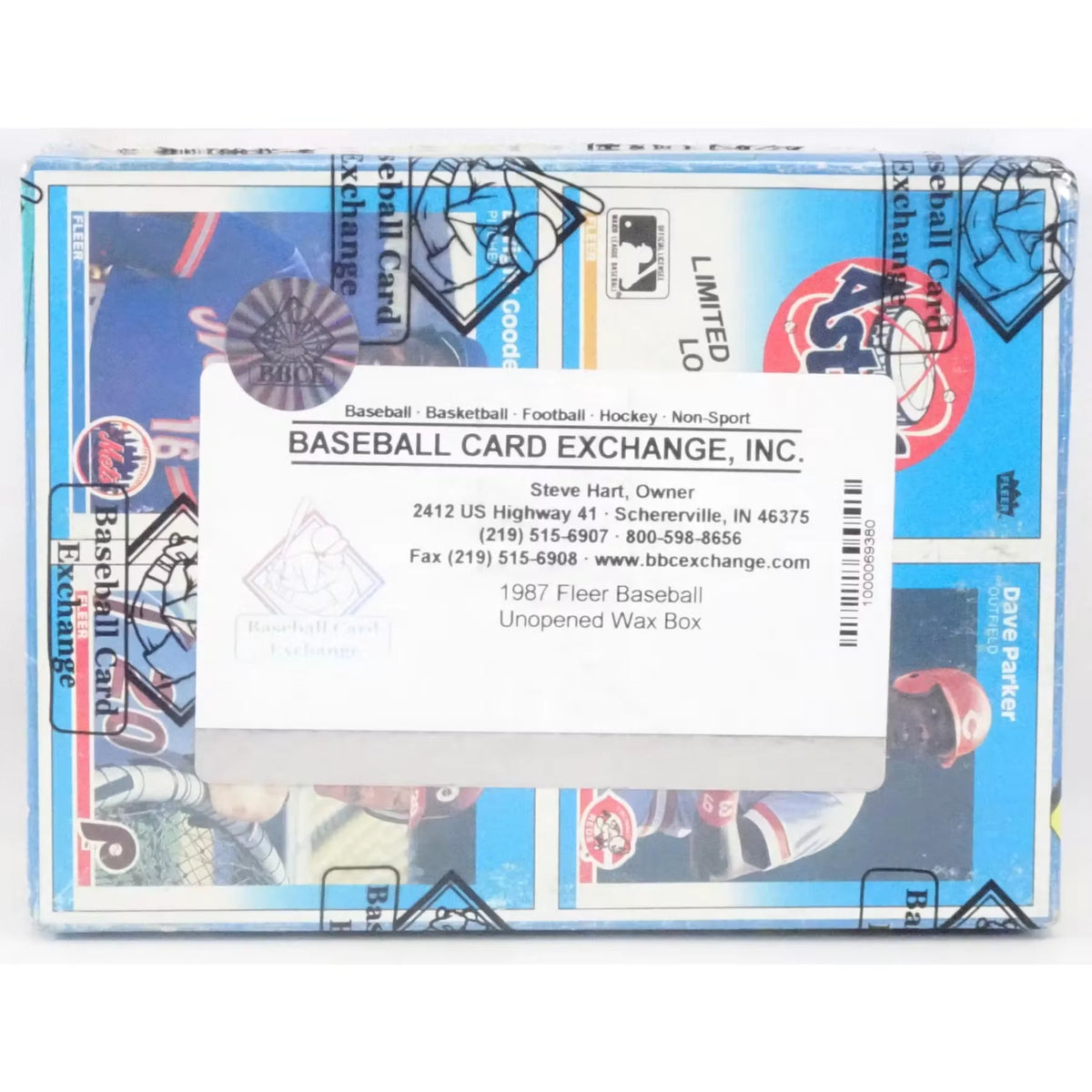 1987 Fleer Baseball Wax Box | BBCE Authenticated | P8467523