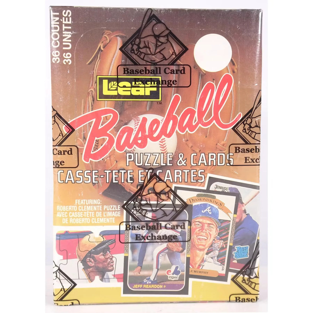 1987 Leaf Baseball Wax Box | BBCE Authenticated (Ships Sealed Only) | P8467524