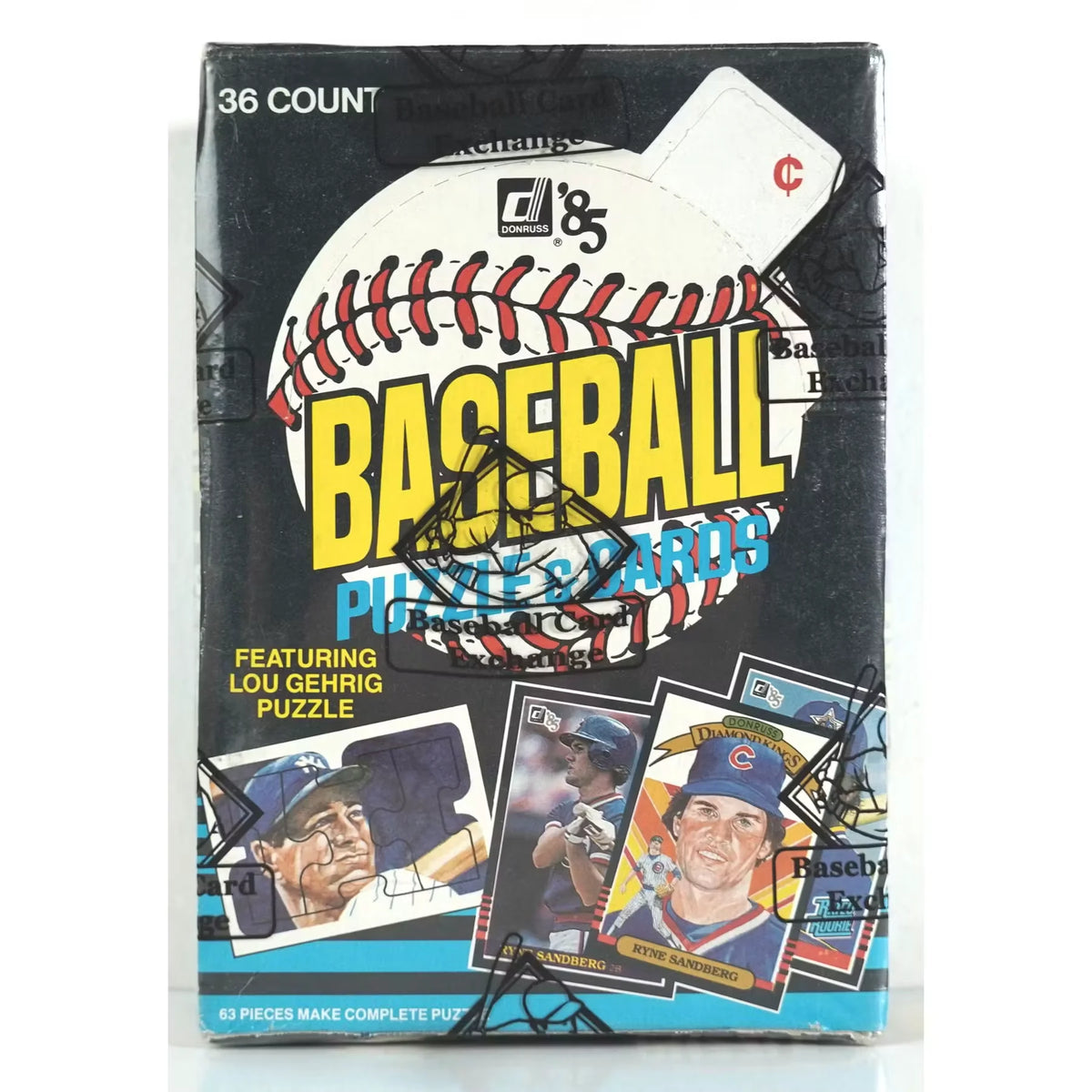 1985 Donruss Baseball Wax Box | BBCE Sealed (Ships Sealed Only) | P8467535