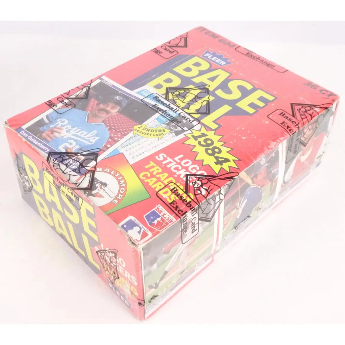 1984 Fleer Baseball Wax Box | BBCE Authenticated | P8467542