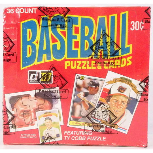 1983 Donruss Baseball Wax Box | BBCE Authenticated (Ships Sealed Only) | P8467546
