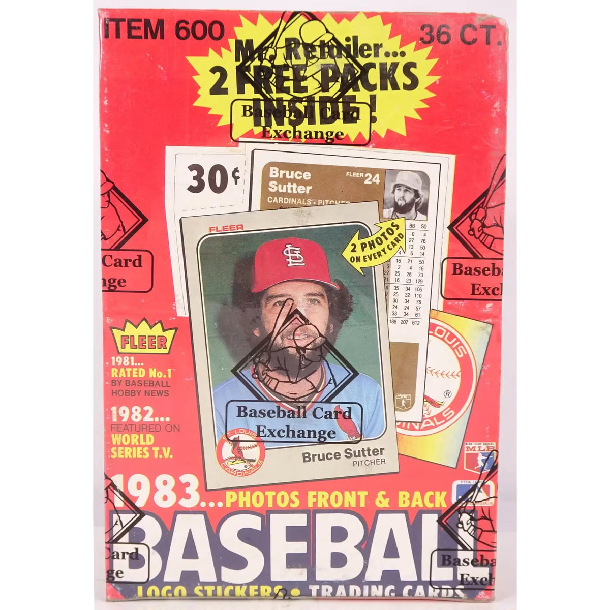 1983 Fleer Baseball Wax Box | BBCE Wrapped | P8467547