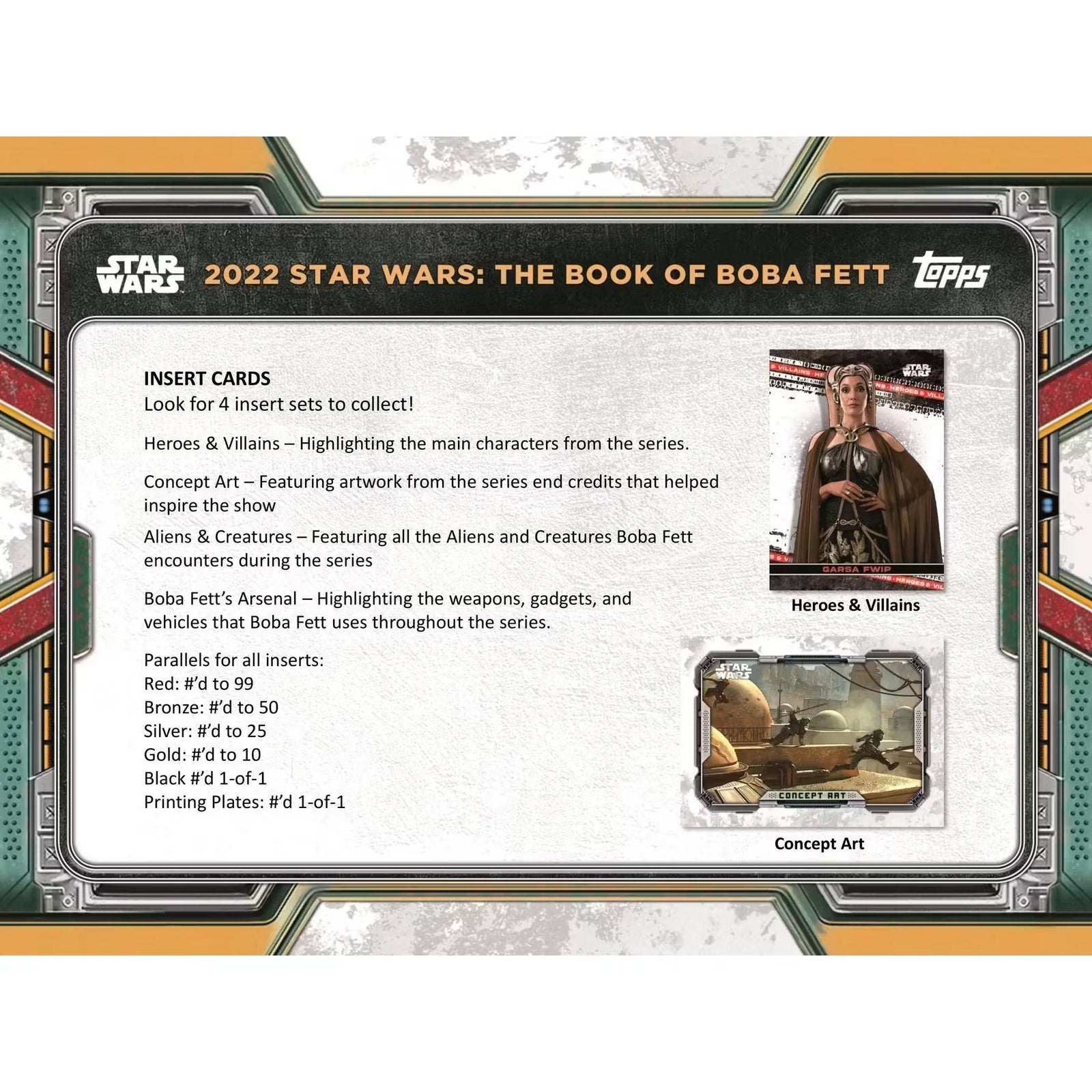 2022 Topps Star Wars: The Book of Boba Fett Hobby Box | Autographs & Relics (Ships Sealed Only)