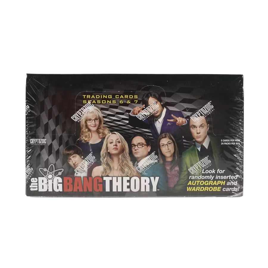 Big Bang Theory Seasons 6 & 7 Trading Cards Hobby Box | 2016 Cryptozoic (Ships Sealed Only)