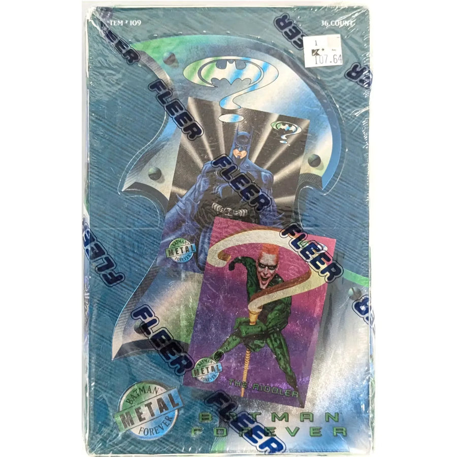 1995 Fleer Metal Batman Forever Hobby Box | 36 Packs