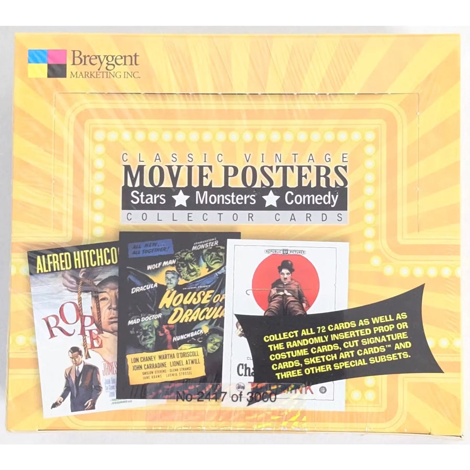 Classic Vintage Movie Posters Hobby Box | 2009 Breygent