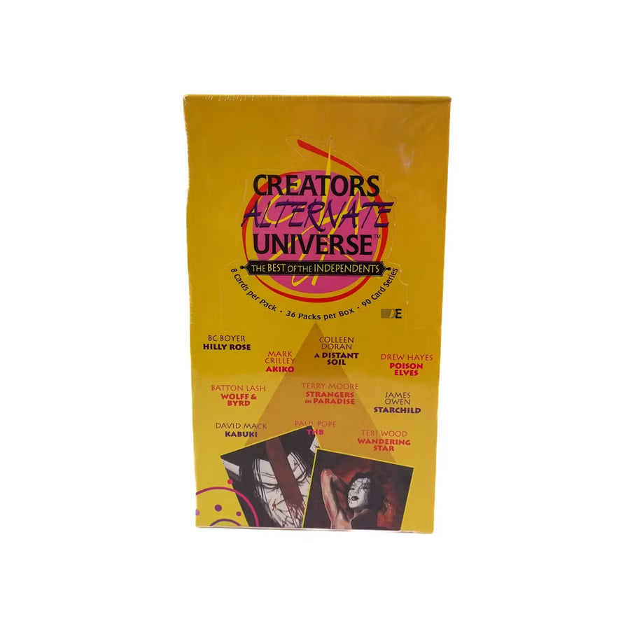 Creators Alternate Universe Trading Card Box | 1996 Dynamic Entertainment (Ships Sealed Only)