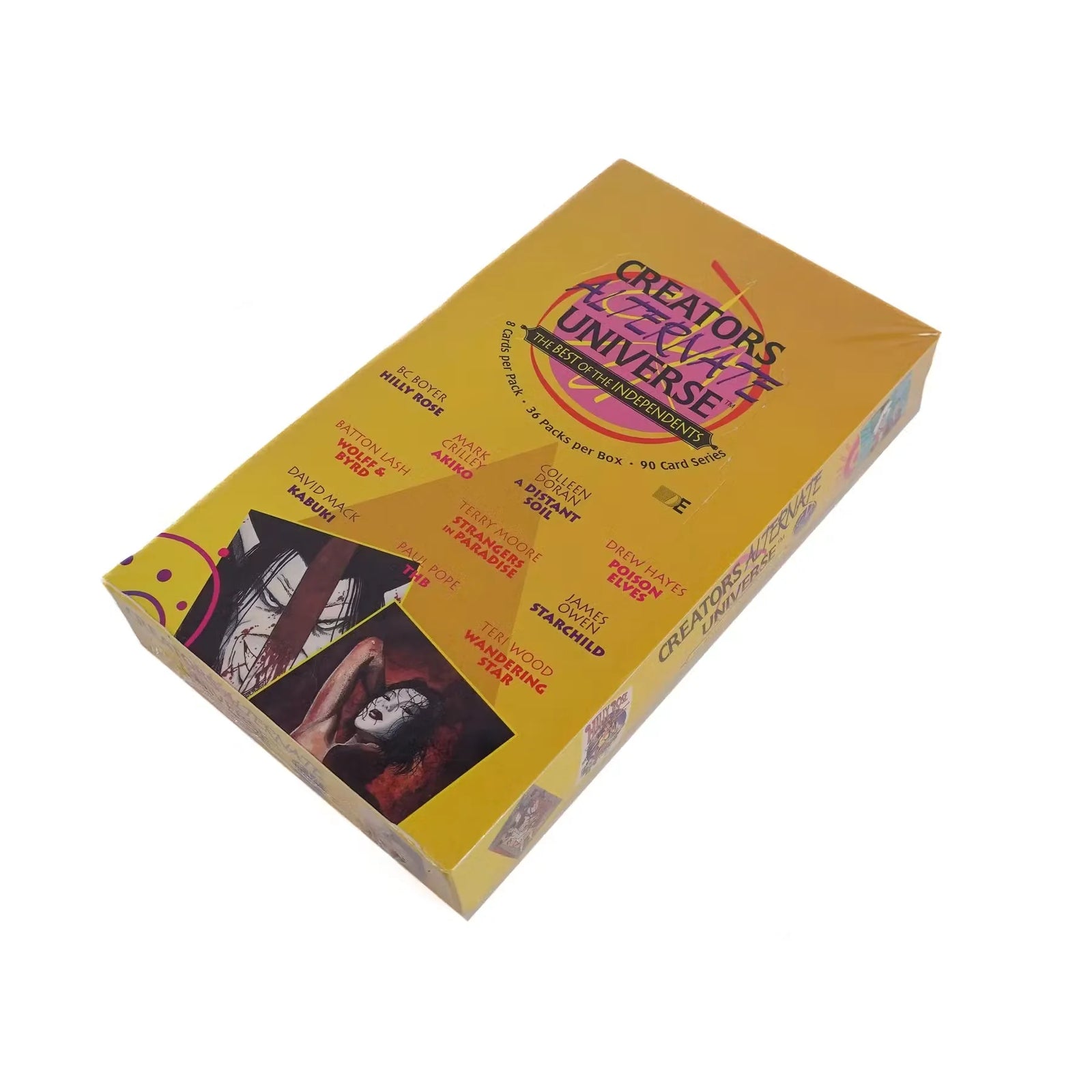 Creators Alternate Universe Trading Card Box | 1996 Dynamic Entertainment (Ships Sealed Only)