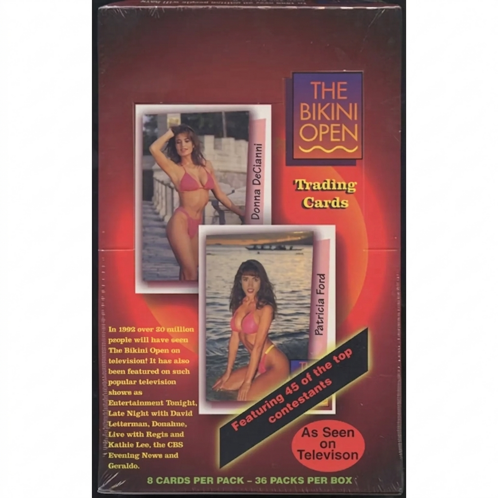 The Bikini Open 1992 Hobby Box | 36 Packs, 8 Cards Per Pack