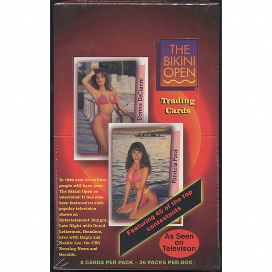 The Bikini Open 1992 Hobby Box | 36 Packs, 8 Cards Per Pack