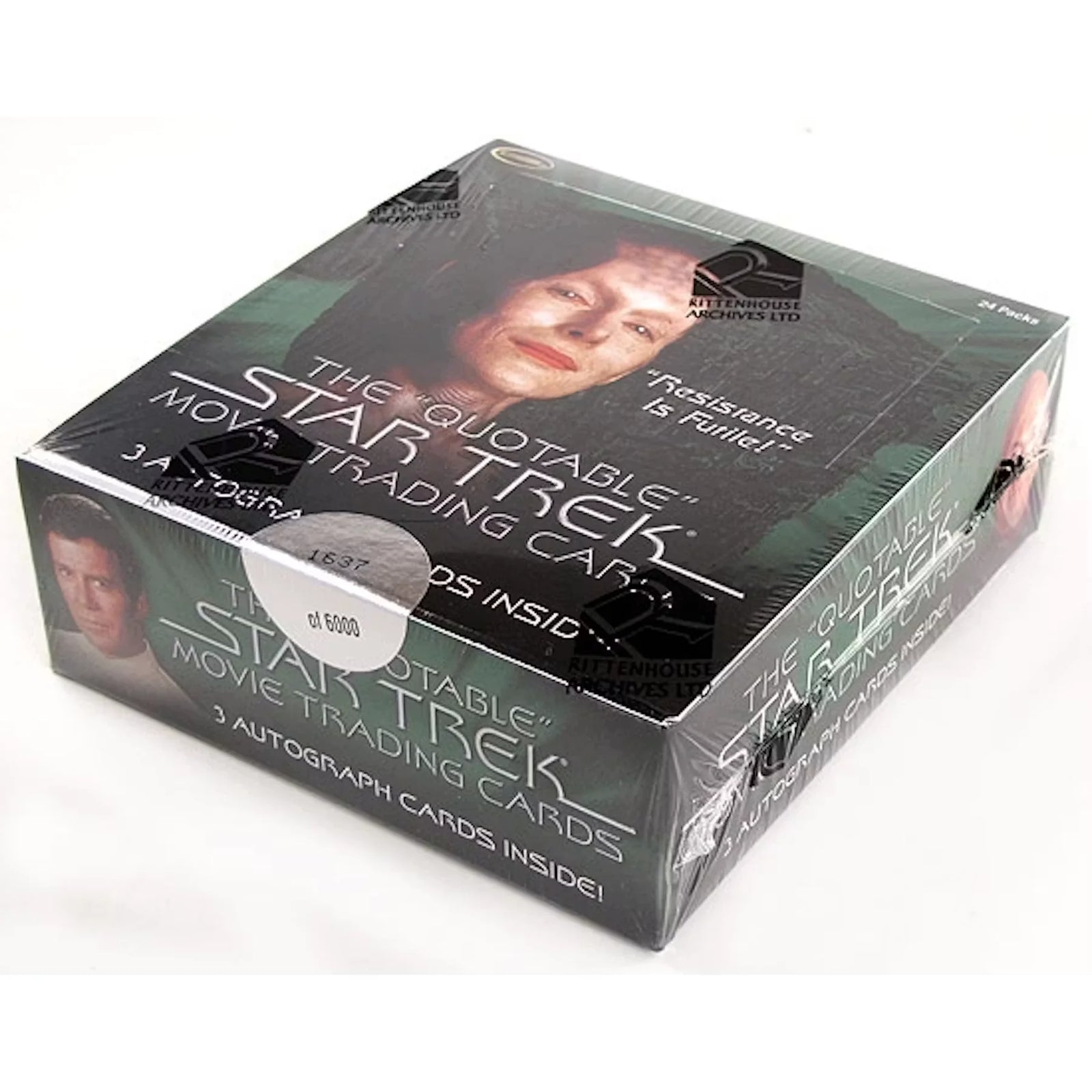 Star Trek Quotable Movie Trading Cards Box | 2010 Rittenhouse (Ships Sealed Only)