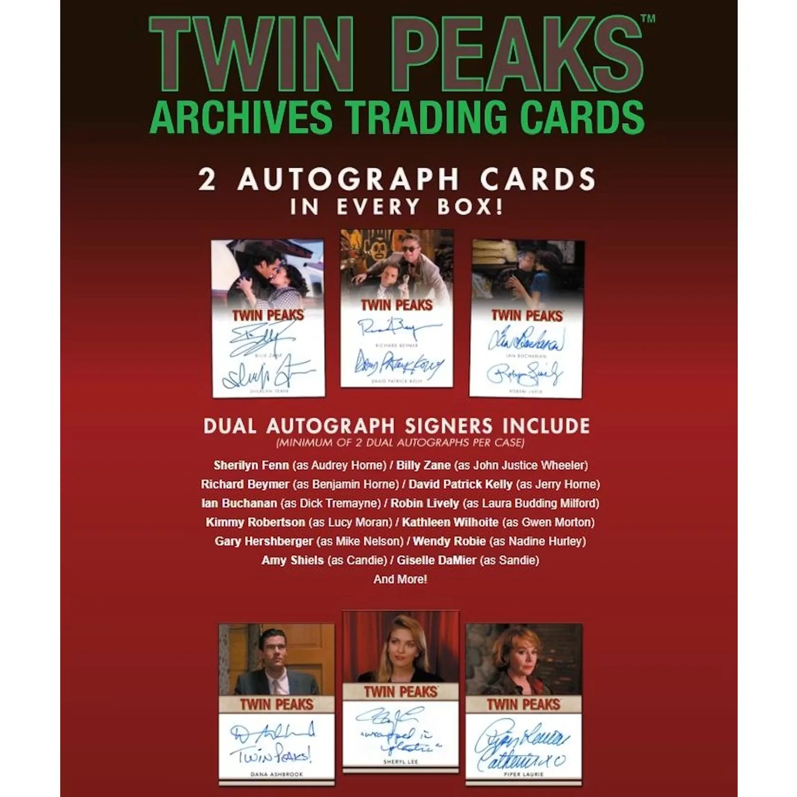Twin Peaks Archives Trading Cards Box | 2019 Rittenhouse (Ships Sealed Only)