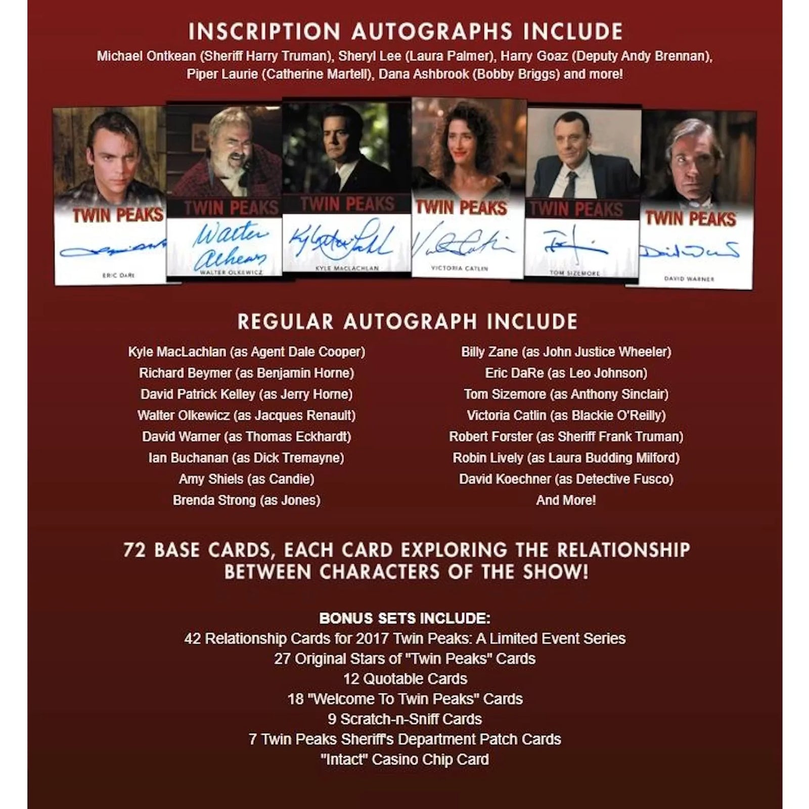 Twin Peaks Archives Trading Cards Box | 2019 Rittenhouse (Ships Sealed Only)