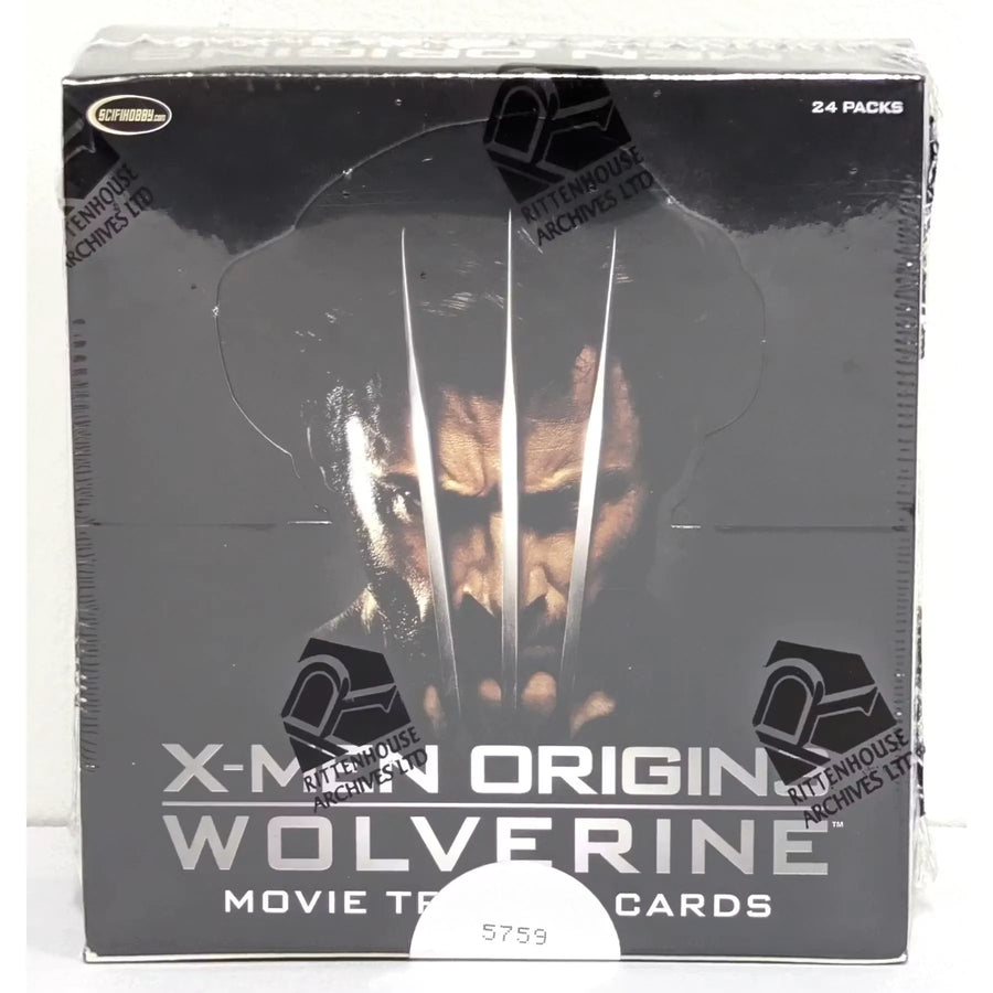 X-Men Origins Wolverine Trading Cards Box | 2009 Rittenhouse (Ships Sealed Only)