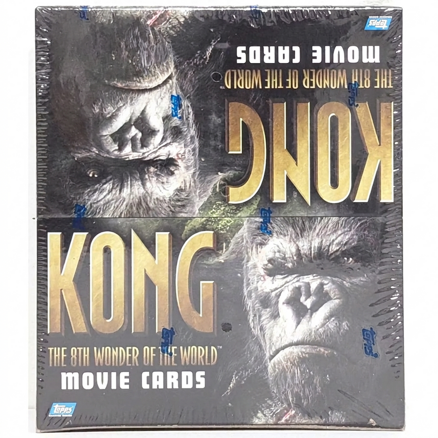 King Kong The 8th Wonder of the World Retail Box | 2005 Topps (Ships Sealed Only)