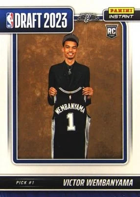 Victor Wembanyama 2023-24 Panini Instant Draft Night Card
