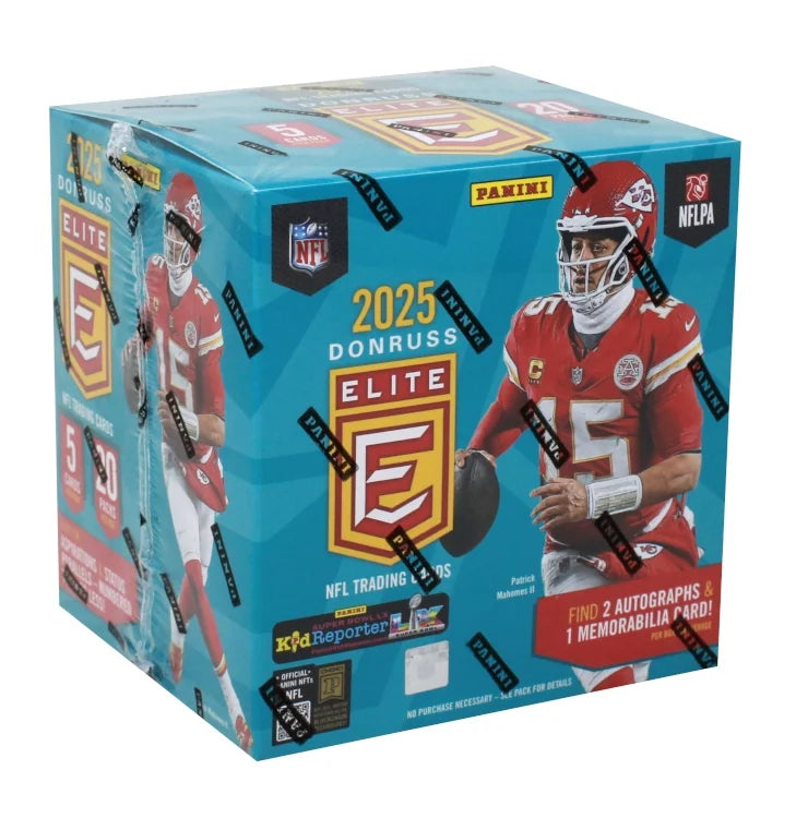 2025 Panini Donruss Elite Football Hobby 12 Box Case (Ships Sealed Only) - B4