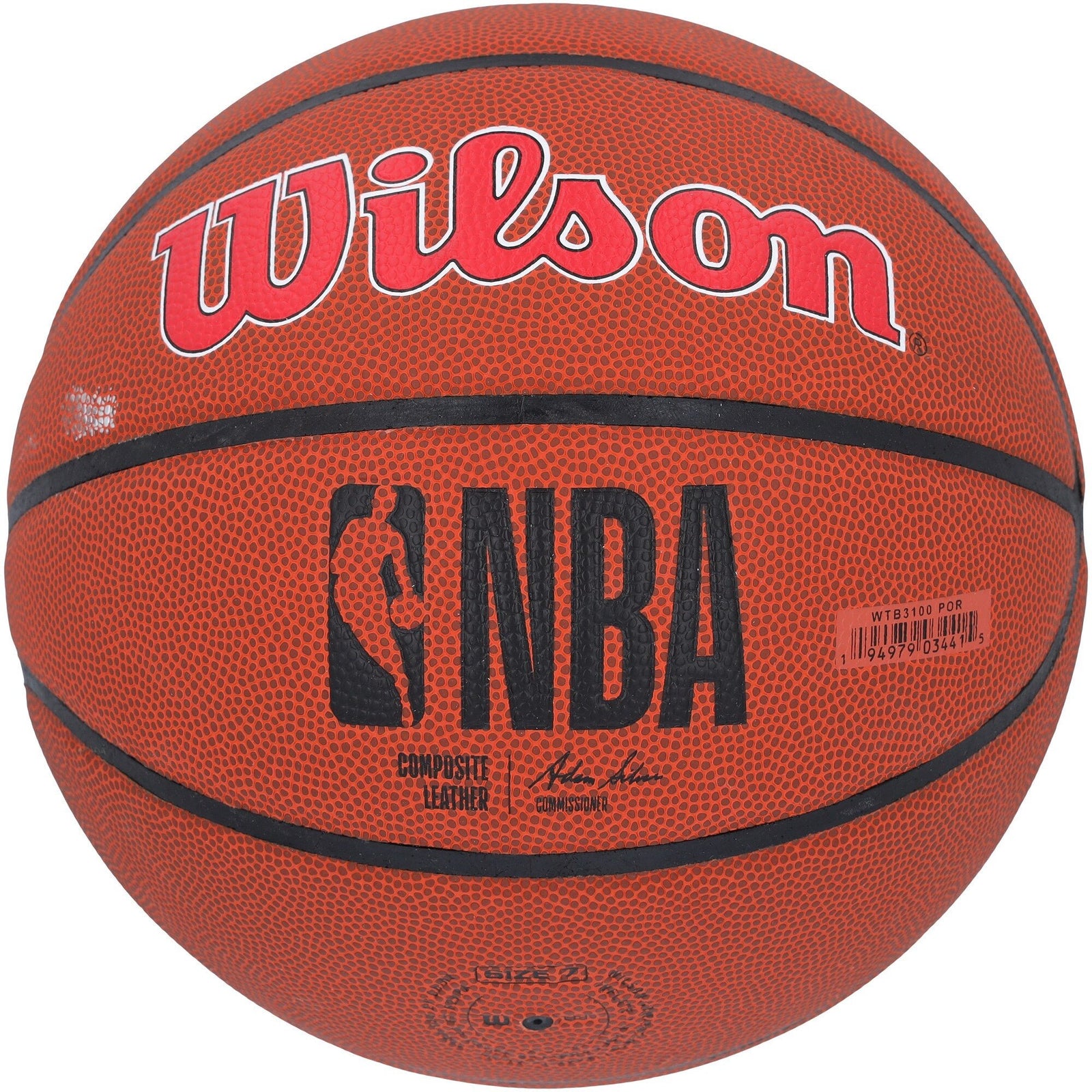 Scoot Henderson Portland Trail Blazers Autographed Fanatics Authentic Wilson Team Logo Basketball - The Ballers Bank