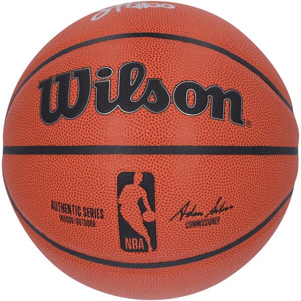 Scoot Henderson Portland Trail Blazers Fanatics Authentic Autographed Wilson 2023 NBA Draft Authentic Series Indoor/Outdoor Basketball - The Ballers Bank