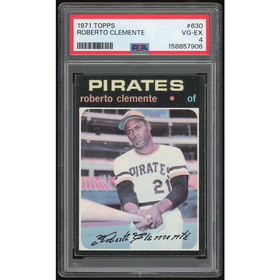 Roberto Clemente 1971 Topps #630 | PSA 4