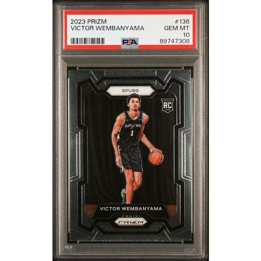 Victor Wembanyama 2023 Panini Prizm Rookie #136 | PSA 10