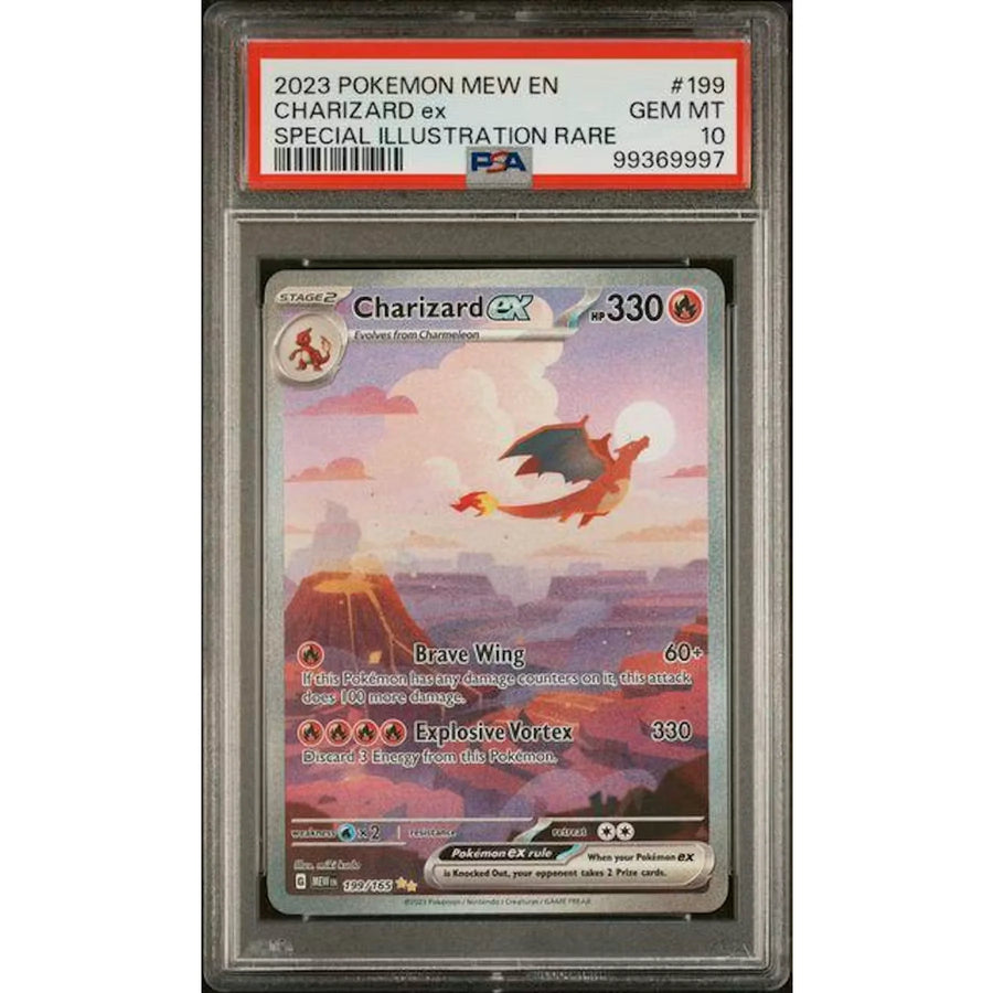2023 Pokemon 151 Charizard ex Special Illustration Rare #199 | PSA 10