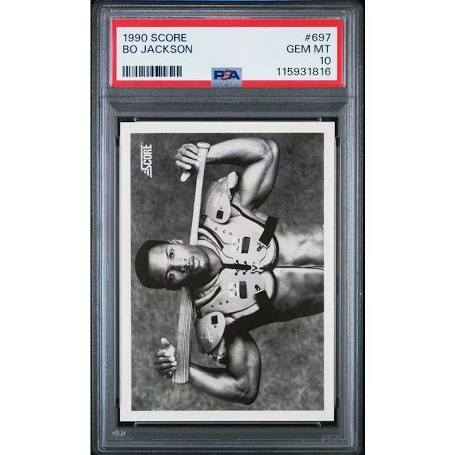 Bo Jackson 1990 Score Baseball Card #697 | PSA 10