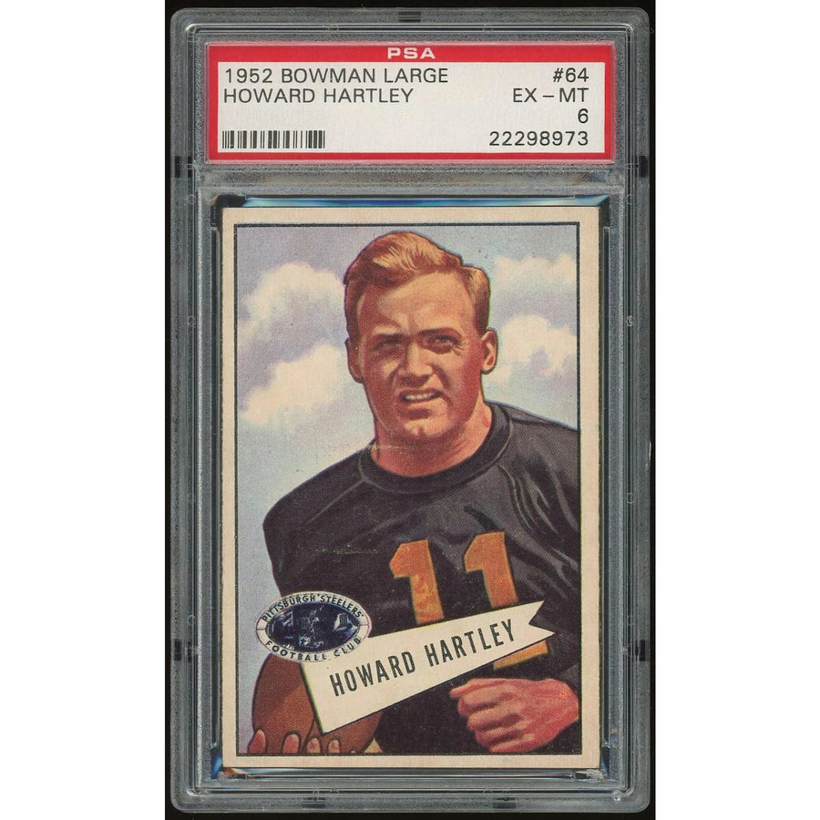 1952 Bowman Large #64 Howard Hartley | PSA 6