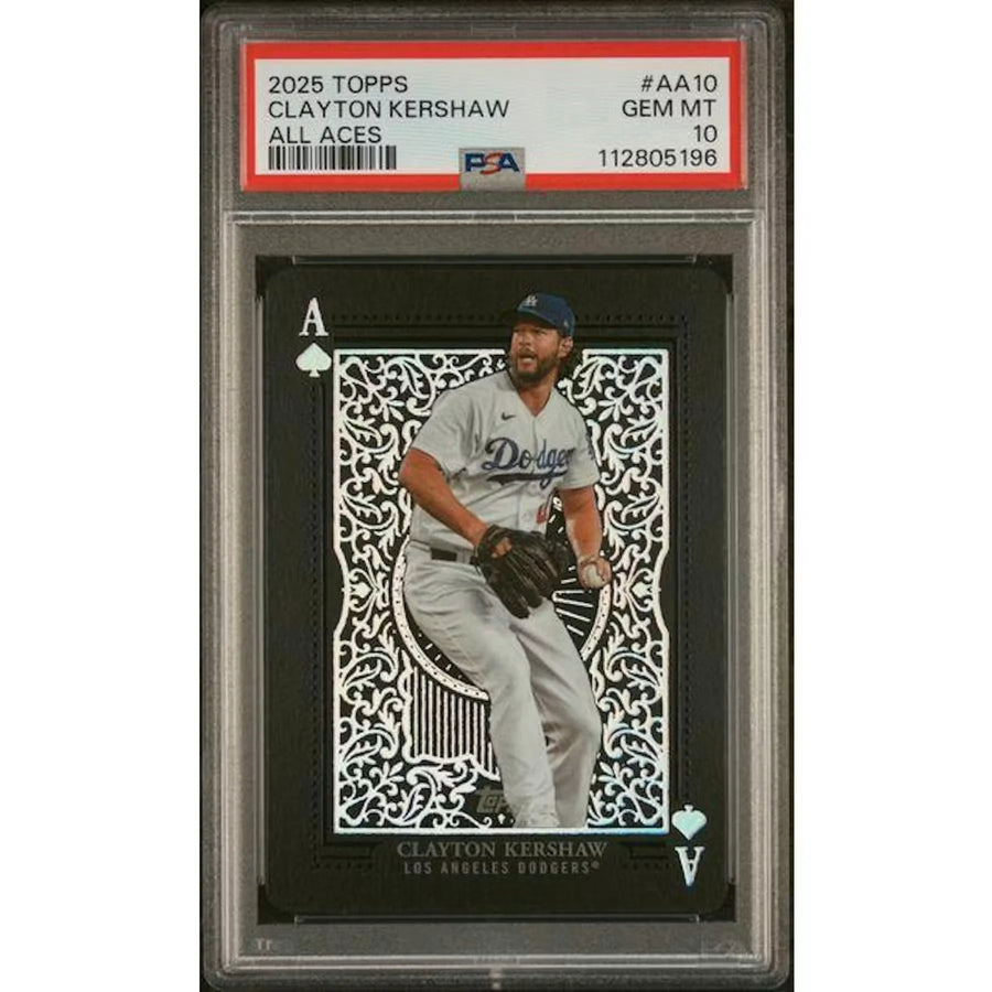Clayton Kershaw 2025 Topps All Aces #AA10 | PSA 10