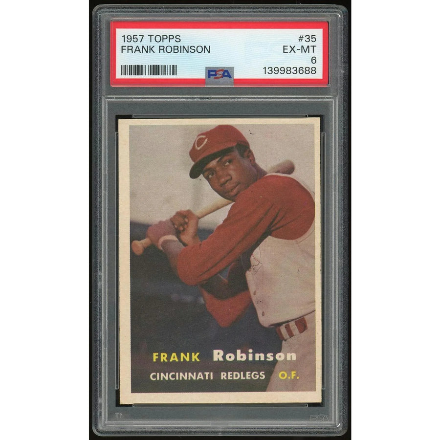 Frank Robinson 1957 Topps #35 Rookie Card | PSA 6