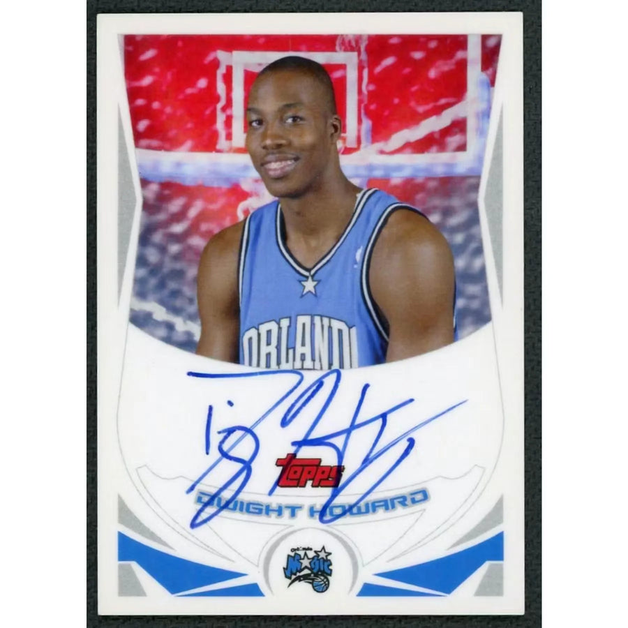 Dwight Howard Signed 2004-05 Topps Rookie Photo Shoot Card | #TA-DH