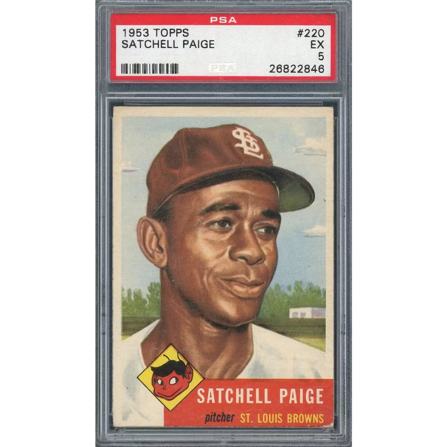 1953 Topps #220 Satchel Paige | PSA 5