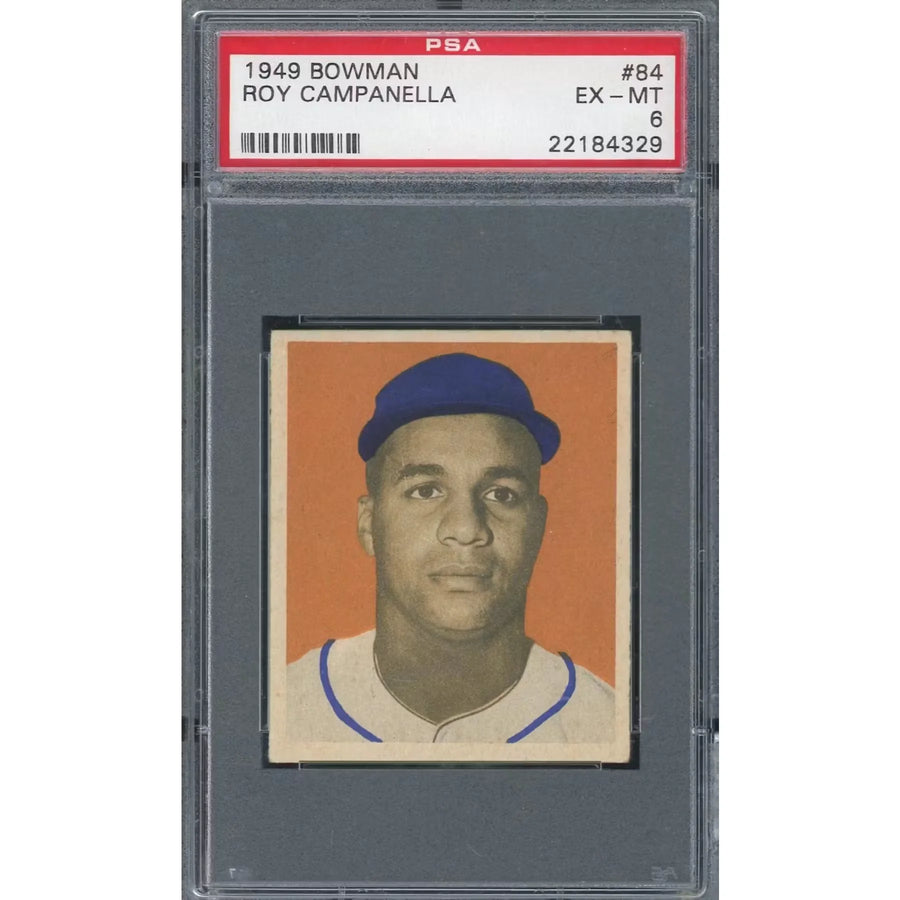Roy Campanella 1949 Bowman #84 Rookie Card | PSA 6
