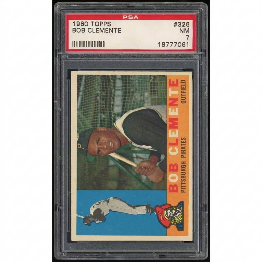 Roberto Clemente 1960 Topps #326 Card | PSA 7